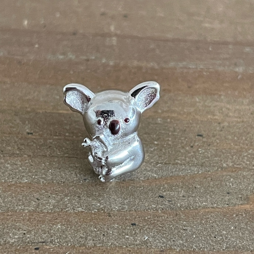 NWOT Sterling silver koala bracelet charm